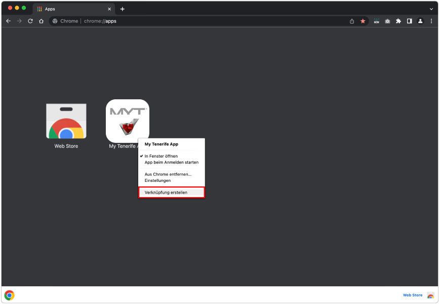 Screenshot App Installation Google Chrome Browser Desktop Bild 5