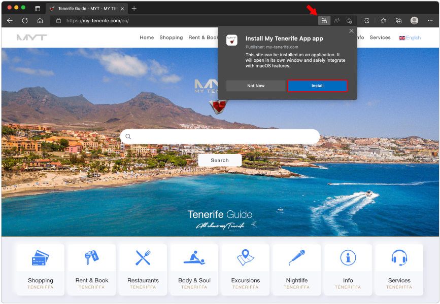 Screenshot App Installation Microsoft Edge Browser Desktop Image 1