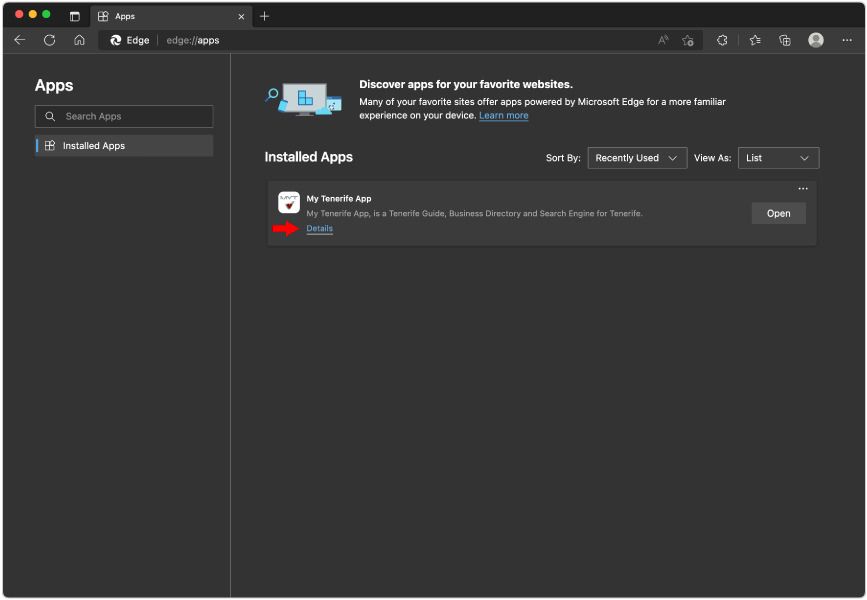 Screenshot App Installation Microsoft Edge Browser Desktop Image 5